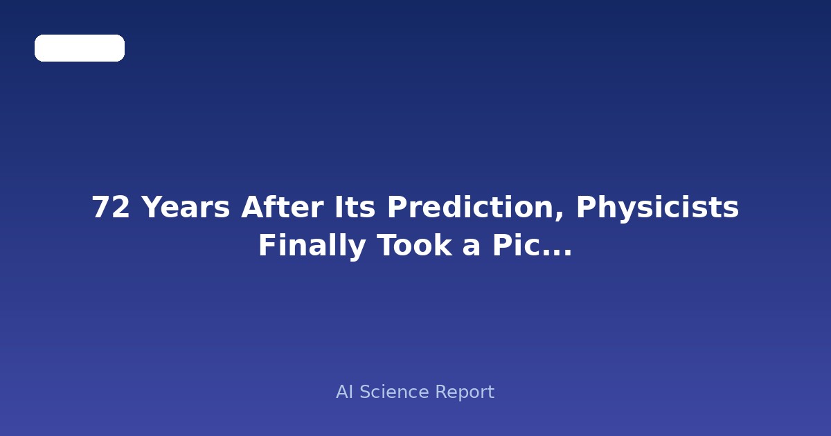 72 Years After Its Prediction, Physicists Finally Took a Picture of Superradiance. It Was a Ring.